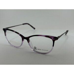 Adin Thomas - AT-504 C1 51-15-137 Purple Tortoise Plastic Eyeglass Frames